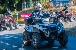 Saint-Jory - d&eacute;part quad