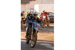 Ligueux - départ moto
