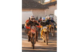 Ligueux - départ moto