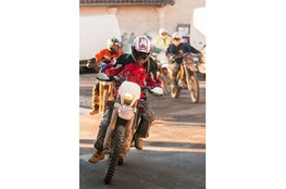 Ligueux - départ moto