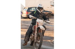 Ligueux - départ moto
